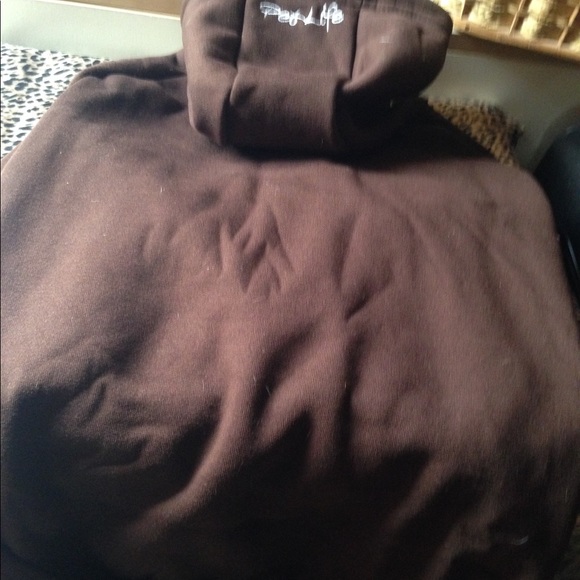 Large Dog's Hoodie Brown Pet Life - Picture 4 of 6